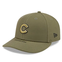 Men's New Era  Olive Chicago Cubs 2026 Armed Forces Day Low Profile 59FIFTY Fitted Hat