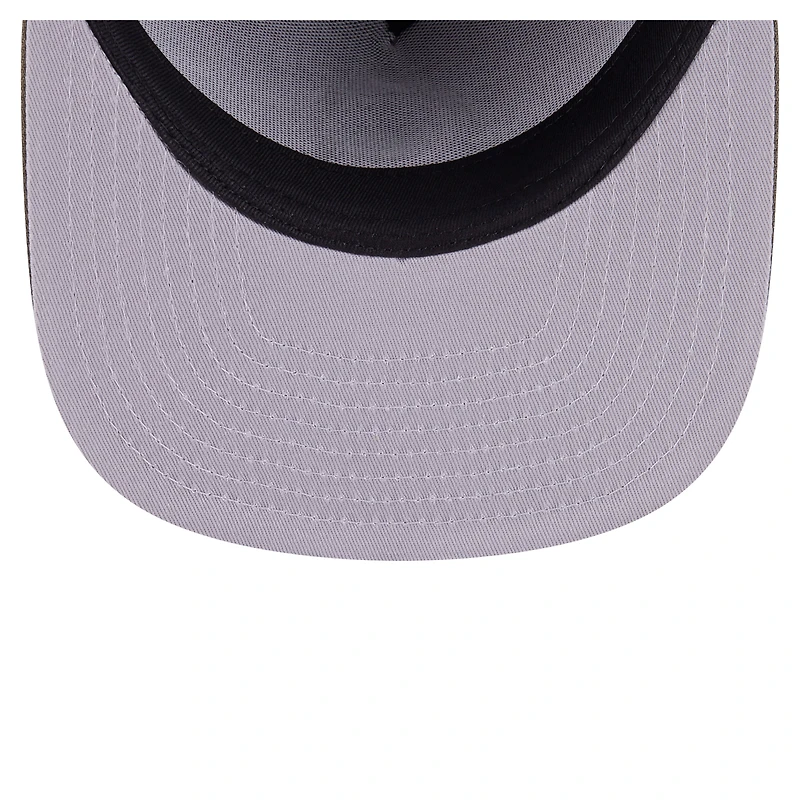 Casquette ajustée A-Frame 59FIFTY pour homme New Era, coloris olive des Chicago Cubs