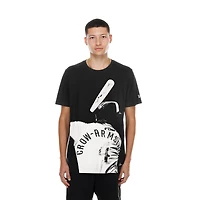 Men's New Era Pete Crow-Armstrong Black Chicago Cubs Oversized Graphic T-Shirt
