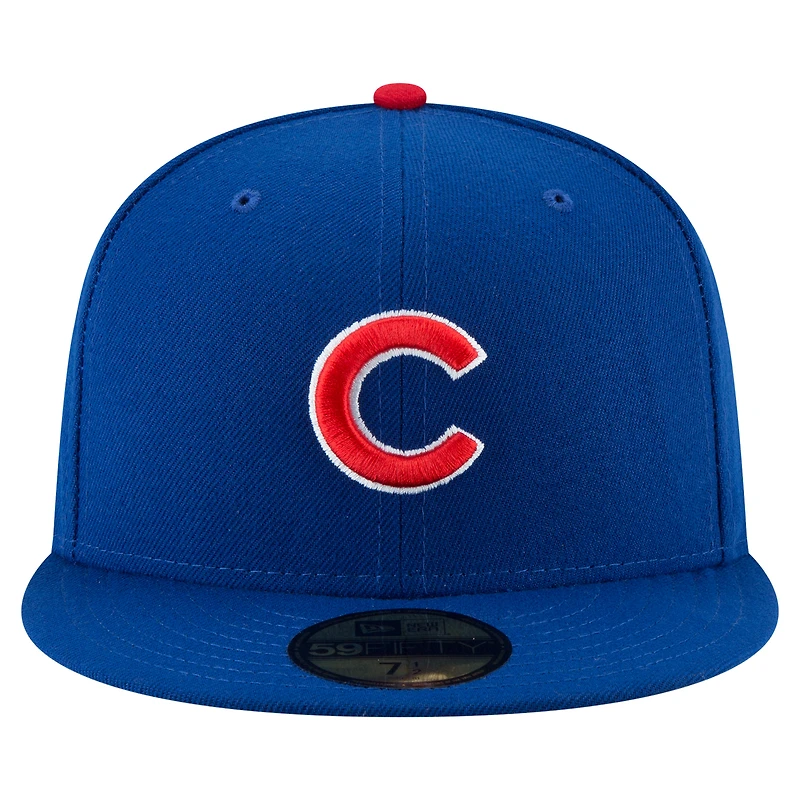 Casquette ajustée New Era Pete Crow-Armstrong Royal Chicago Cubs 2025 Player’s Weekend 59FIFTY pour homme