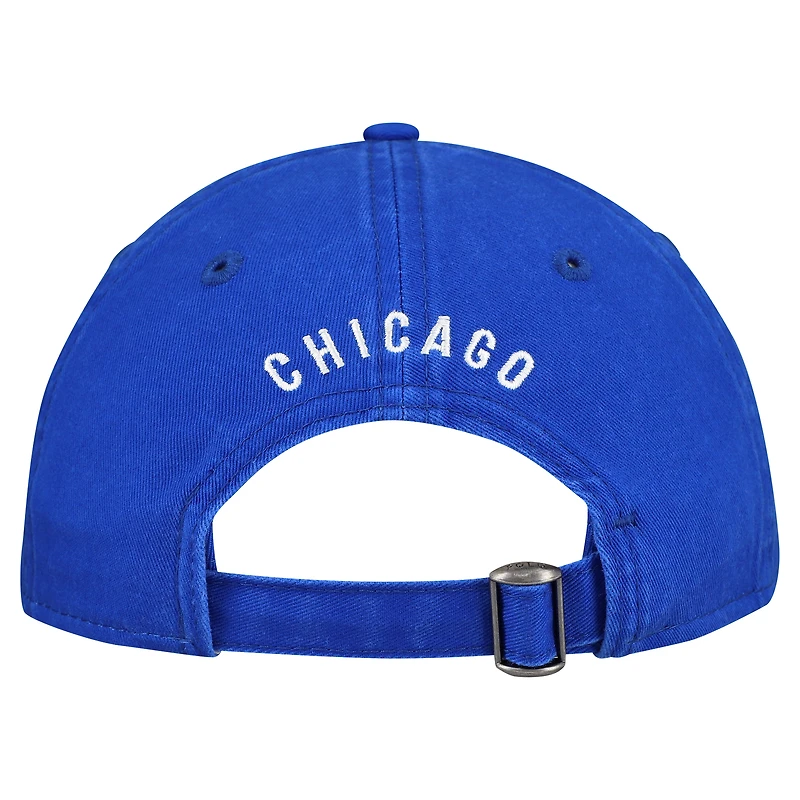 Casquette ajustable New Era Ralph Lauren x MLB Royal Chicago Cubs 9TWENTY pour homme