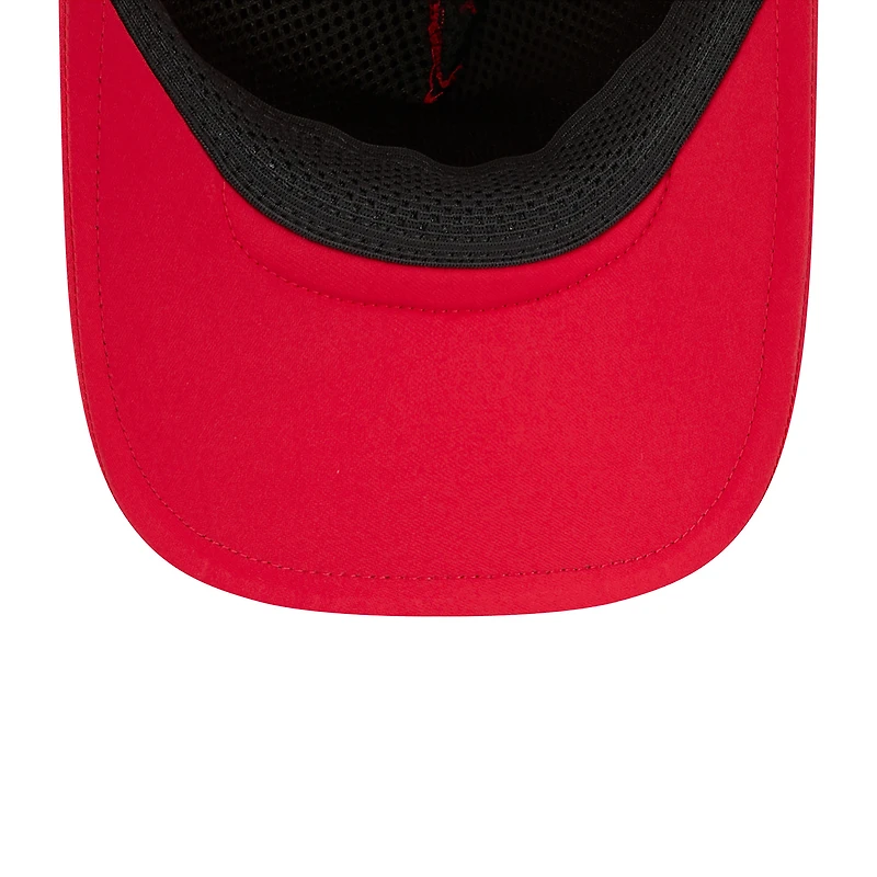 Casquette trucker ajustable New Era rouge Chicago Cubs 2026 pour homme, modèle Apex 9FORTY