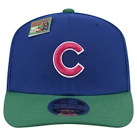 Men's New Era Royal/Green Chicago Cubs 2024 Big League Chew Flavor Pack 9SEVENTY Adjustable Hat