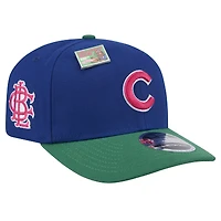 Men's New Era Royal/Green Chicago Cubs 2024 Big League Chew Flavor Pack 9SEVENTY Adjustable Hat