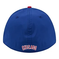 Casquette New Era Flex 39THIRTY pour homme, bleu royal/rouge, Chicago Cubs, modèle Rope M-Crown A-Frame.