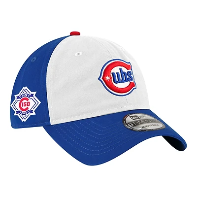 Men's New Era Royal/White Chicago Cubs 150th Anniversary Casual Classic Adjustable Hat