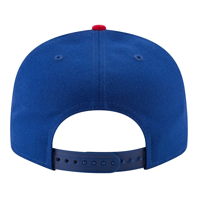 Men's New Era Royal Chicago Cubs 150th Anniversary 9FIFTY Snapback Hat