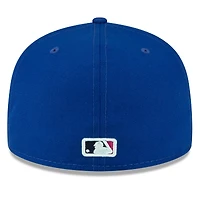 New Era Royal Chicago Cubs 2016 World Series Polar Lights 59FIFTY Casquette ajustée pour homme