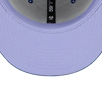 Men's New Era  Royal Chicago Cubs 2016 World Series Polar Lights 59FIFTY Fitted Hat