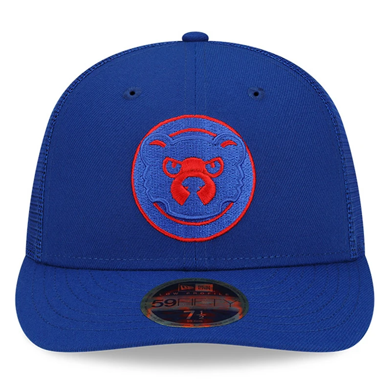 Casquette ajustée New Era Chicago Cubs 2023 Batting Practice 59FIFTY pour homme