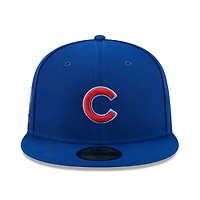 NWE CUBS ROYAL MLB 2023 FÊTE DES PÈRES SUR LE TERRAIN 59FIFTY HATMENHIC