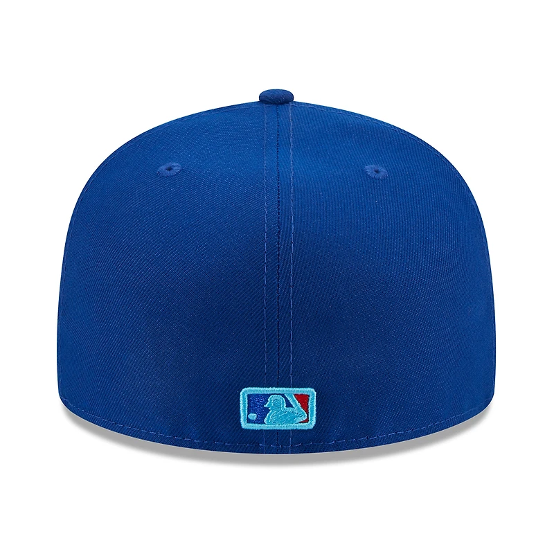 NWE CUBS ROYAL MLB 2023 FÊTE DES PÈRES SUR LE TERRAIN 59FIFTY HATMENHIC