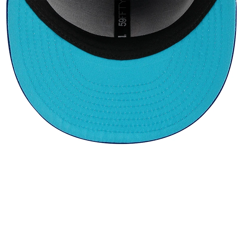 NWE CUBS ROYAL MLB 2023 FÊTE DES PÈRES SUR LE TERRAIN 59FIFTY HATMENHIC