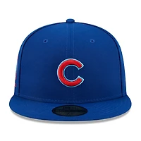 Casquette ajustée New Era Royal Chicago Cubs 2023 MLB Father's Day On-Field 59FIFTY pour homme