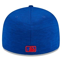 Men's New Era  Royal Chicago Cubs 2024 Clubhouse Low Profile 59FIFTY Fitted Hat