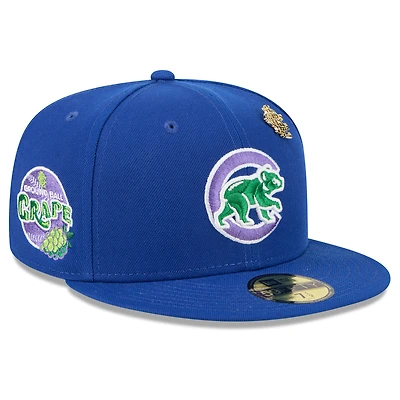 Men's New Era  Royal Chicago Cubs 2025 Big League Chew 59FIFTY Fitted Hat