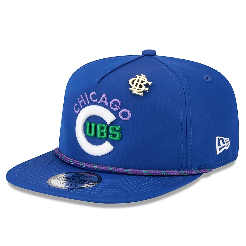 Casquette snapback New Era Royal Chicago Cubs 2025 Big League Chew Golfer pour homme