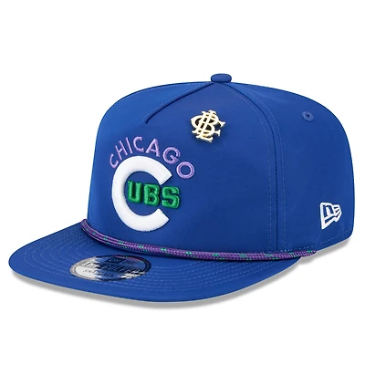 Men's New Era Royal Chicago Cubs 2025 Big League Chew Golfer Snapback Hat