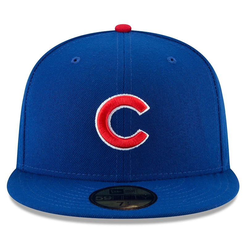 Men's New Era  Royal Chicago Cubs 2025 MLB Postseason Side Patch 59FIFTY Fitted Hat