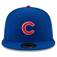 Men's New Era  Royal Chicago Cubs 2025 MLB Postseason Side Patch 59FIFTY Fitted Hat