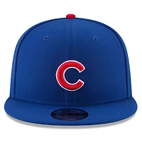 Men's New Era Royal Chicago Cubs 2025 MLB Postseason Side Patch 9FIFTY Snapback Hat