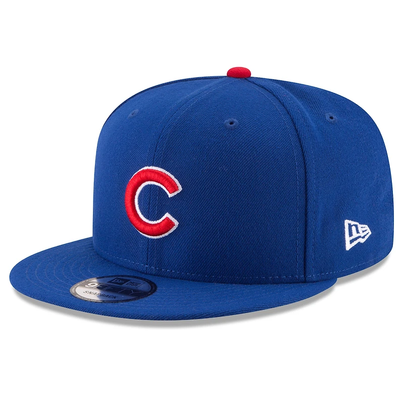 Men's New Era Royal Chicago Cubs 2025 MLB Postseason Side Patch 9FIFTY Snapback Hat
