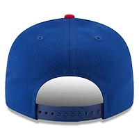 Men's New Era Royal Chicago Cubs 2025 MLB Postseason Side Patch 9FIFTY Snapback Hat