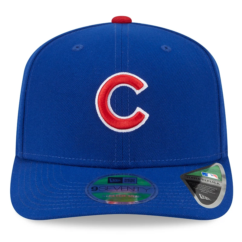 Casquette ajustable 9SEVENTY Royal Chicago Cubs 2025 MLB Postseason pour homme New Era