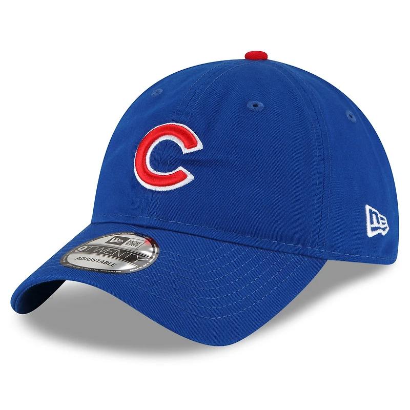 Men's New Era Royal Chicago Cubs 2025 MLB Postseason Side Patch 9TWENTY Adjustable Hat