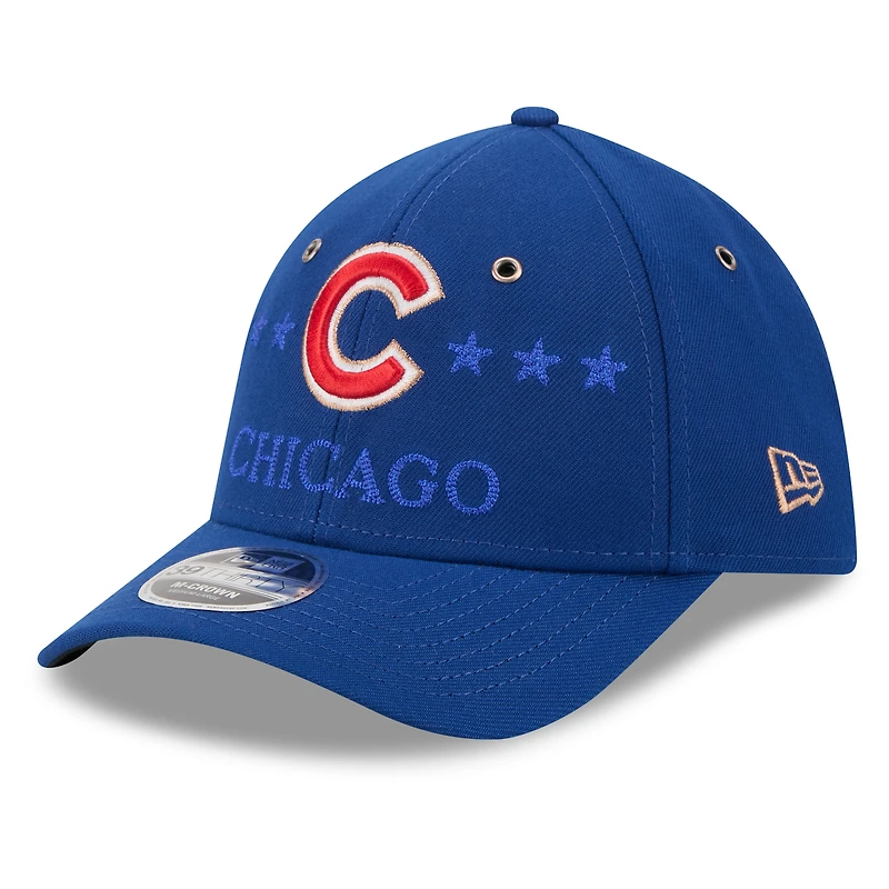 Casquette New Era Royal Chicago Cubs 2026 MLB All-Star Game 39THIRTY Flex pour homme
