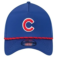 Casquette New Era Royal Chicago Cubs 39THIRTY A-Frame perforée Flex pour homme