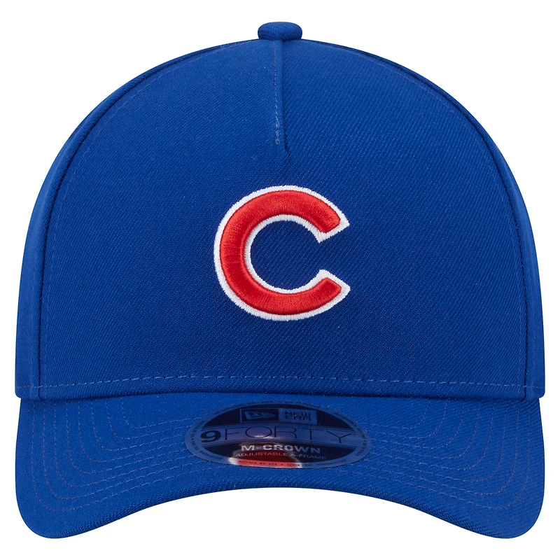 Casquette ajustable 9FORTY M-Crown Royal Chicago Cubs New Era pour homme