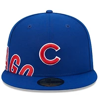 Casquette ajustée New Era Chicago Cubs Arch 59FIFTY pour homme