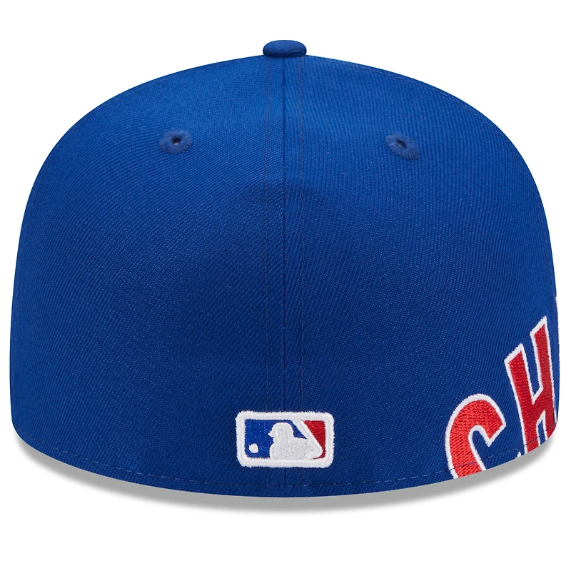 Casquette ajustée New Era Chicago Cubs Arch 59FIFTY pour homme