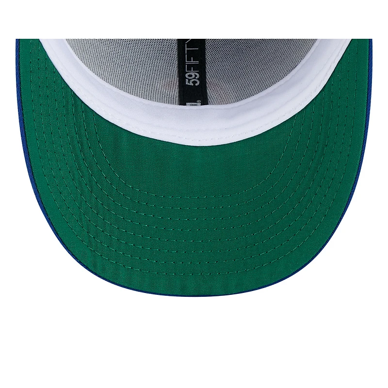 Casquette ajustée à profil bas New Era Royal Chicago Cubs 59FIFTY pour homme
