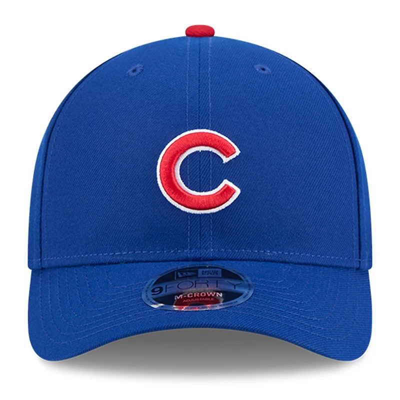 Casquette ajustable New Era Royal Chicago Cubs 9FORTY M-Crown pour homme