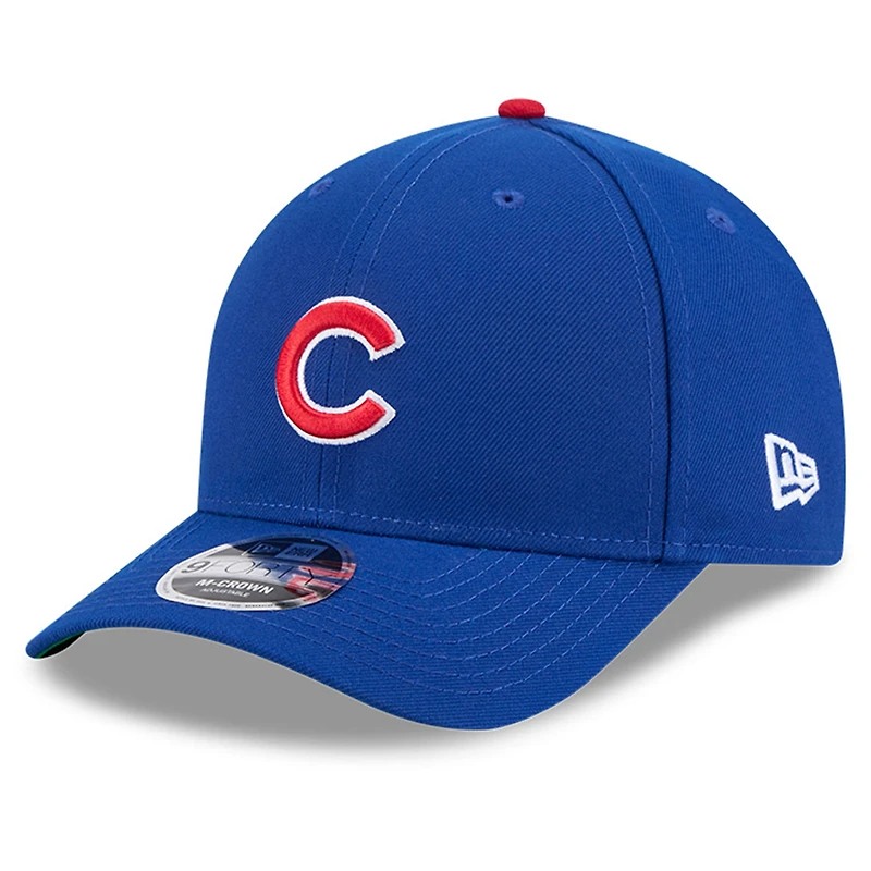 Casquette ajustable New Era Royal Chicago Cubs 9FORTY M-Crown pour homme