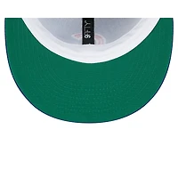 Casquette ajustable New Era Royal Chicago Cubs pour homme, modèle 9FIFTY, style rétro, avec couronne, Hall of Fame