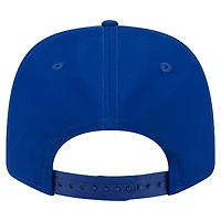 Casquette extensible à bouton-pression New Era Royal Chicago Cubs Circle Patch 9SEVENTY pour homme