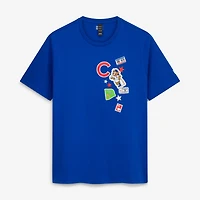 Men's New Era Royal Chicago Cubs City Patch T-Shirt