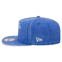 Men's New Era Royal Chicago Cubs City Slogan A-Frame 9FIFTY Snapback Hat
