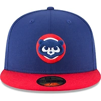 Men's New Era Royal Chicago Cubs Cooperstown Collection Wool 59FIFTY Fitted Hat