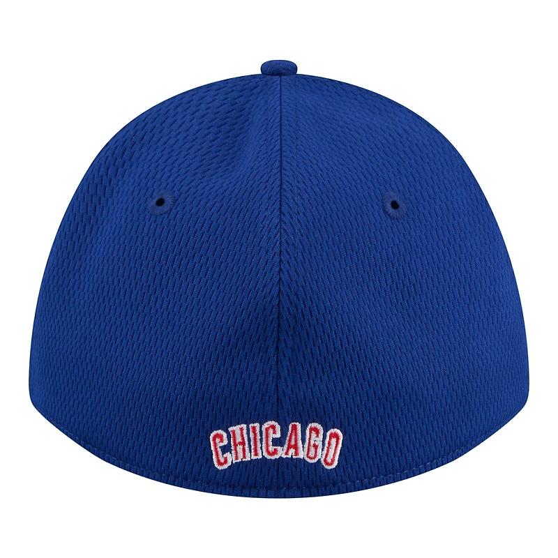 Men's New Era Royal Chicago Cubs Dash 39THIRTY Flex Hat