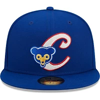 Men's New Era Royal Chicago Cubs Duo Logo 59FIFTY Fitted Hat