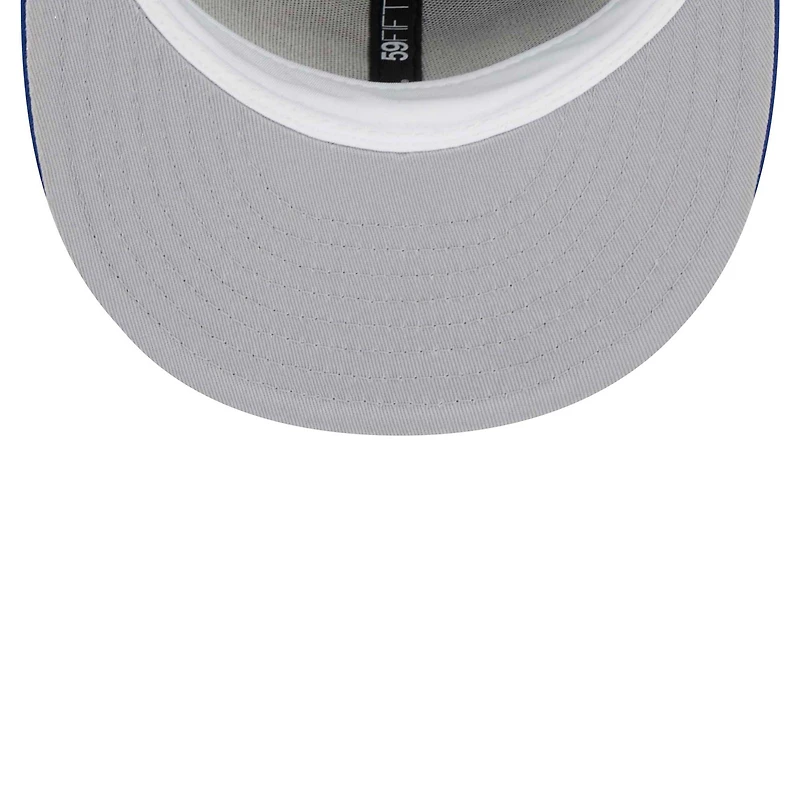 Men's New Era Royal Chicago Cubs Duo Logo 59FIFTY Fitted Hat