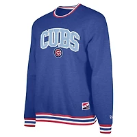 Men's New Era Royal Chicago Cubs Father's Day Pullover Sweatshirt