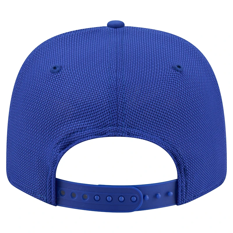 Men's New Era Royal Chicago Cubs Floral Patch 9SEVENTY Adjustable Hat