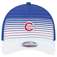 Casquette ajustable New Era Royal Chicago Cubs Gradient 9FORTY M-Crown pour homme