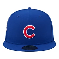 Casquette ajustée New Era Royal Chicago Cubs Hidden Hit 59FIFTY pour homme