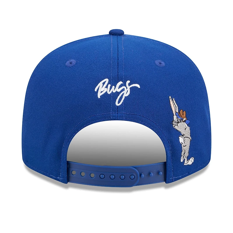 Men's New Era Royal Chicago Cubs Looney Tunes Bugs Bunny 9FIFTY Snapback Hat